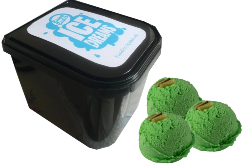 Pandan spekkoekijs verpakking